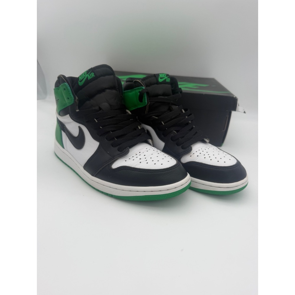 Air Jordan 1 Retro High OG Lucky Green Black White DZ5485-031 Mens Size 9